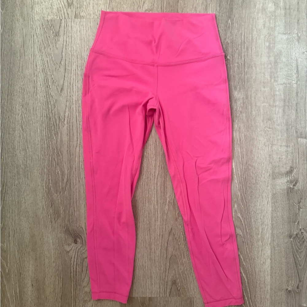 Lululemon Vibrant Pink Align Leggings 8